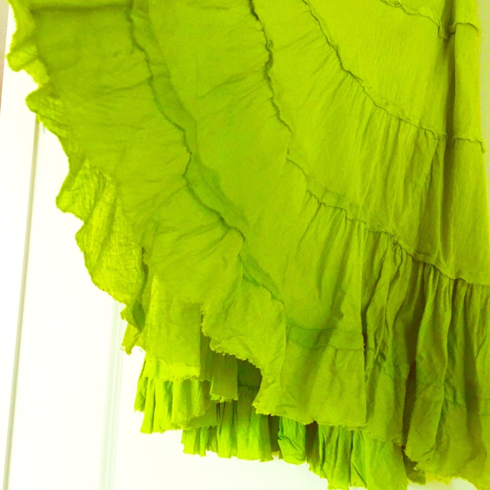 NWOT Green Skirt versatile any size